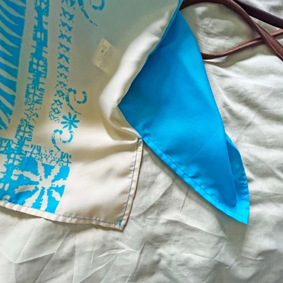 NEW PHOTOS! TUNIC, BELTED, BLUE & WHITE, SIZE 4X, MADE IN CANADA!, PRINTED, BOAT - Picture 5 of 13